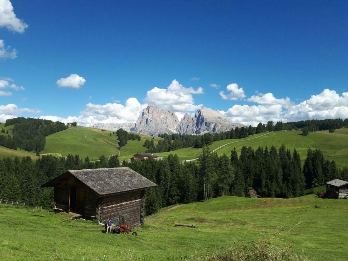 Kompatscherhof Castelrotto Bagian luar foto