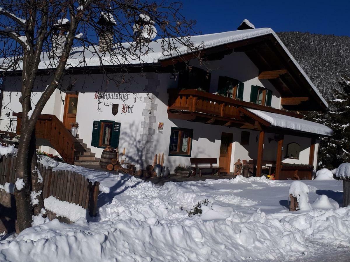 Kompatscherhof Castelrotto Bagian luar foto